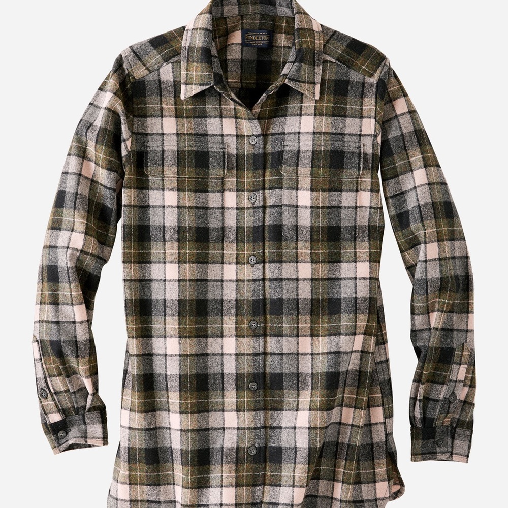 Pendleton women’s board shirt in surf pink